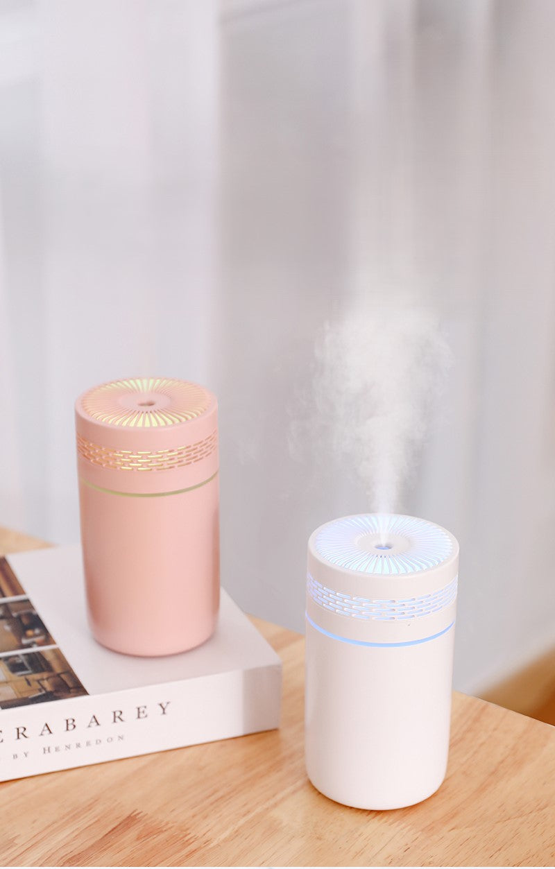 HUMIDIFICADOR CON LUCES - ROSADO