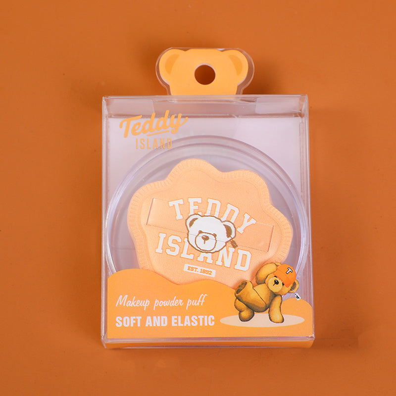 Esponja En Forma De Pata Teddy Island Naranja