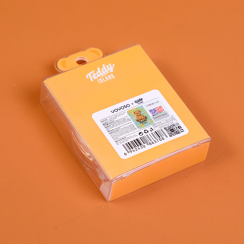 Esponja En Forma De Pata Teddy Island Naranja