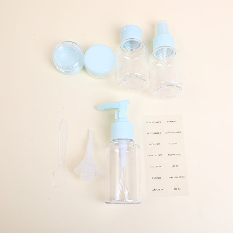 SET DE FRASCO DE VIAJE - AZUL - 8UND