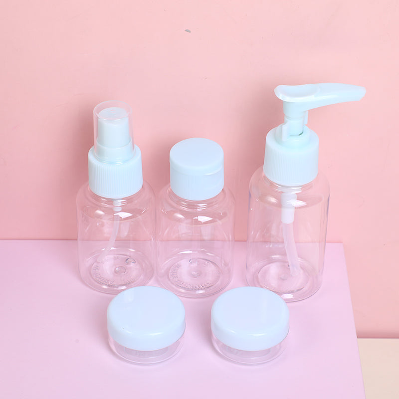 SET DE FRASCO DE VIAJE - AZUL - 8UND