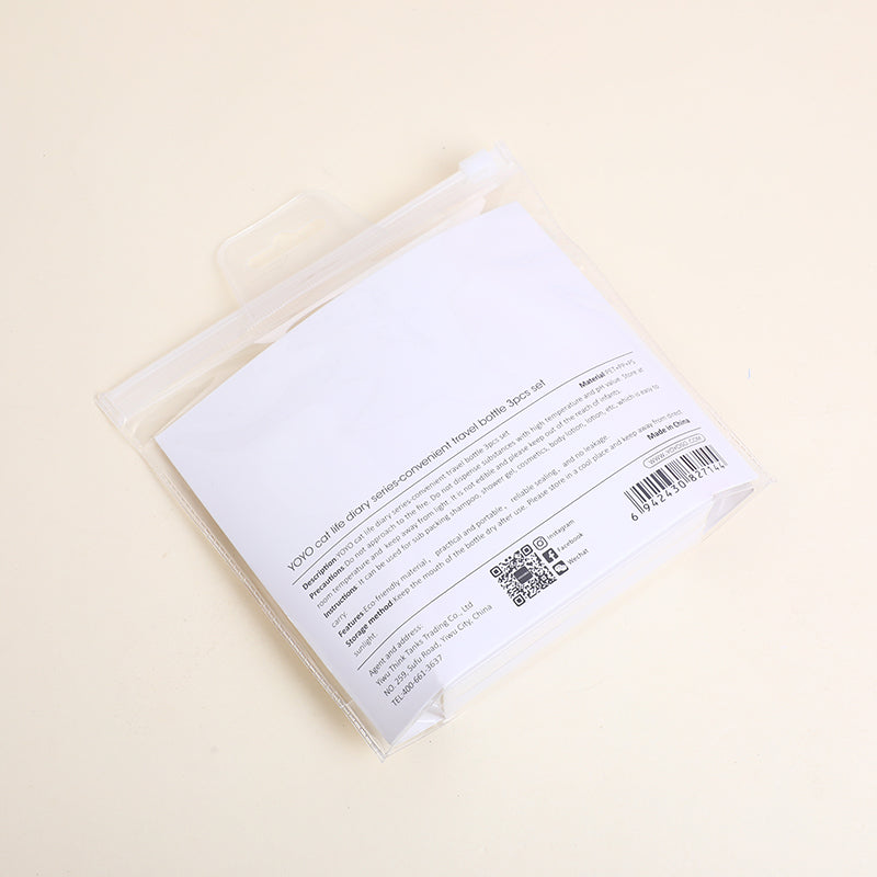 SET DE FRASCOS DE VIAJE - GATO - 3UND