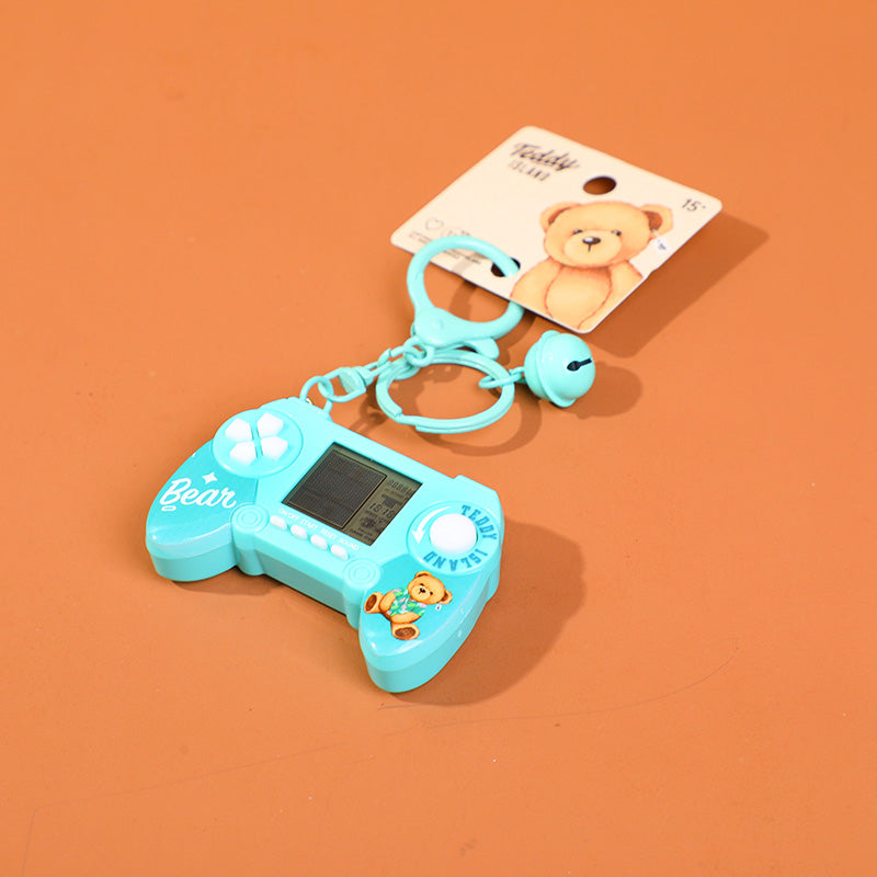 LLAVERO CONSOLA DE JUEGOS - TEDDY ISLAND - AZUL