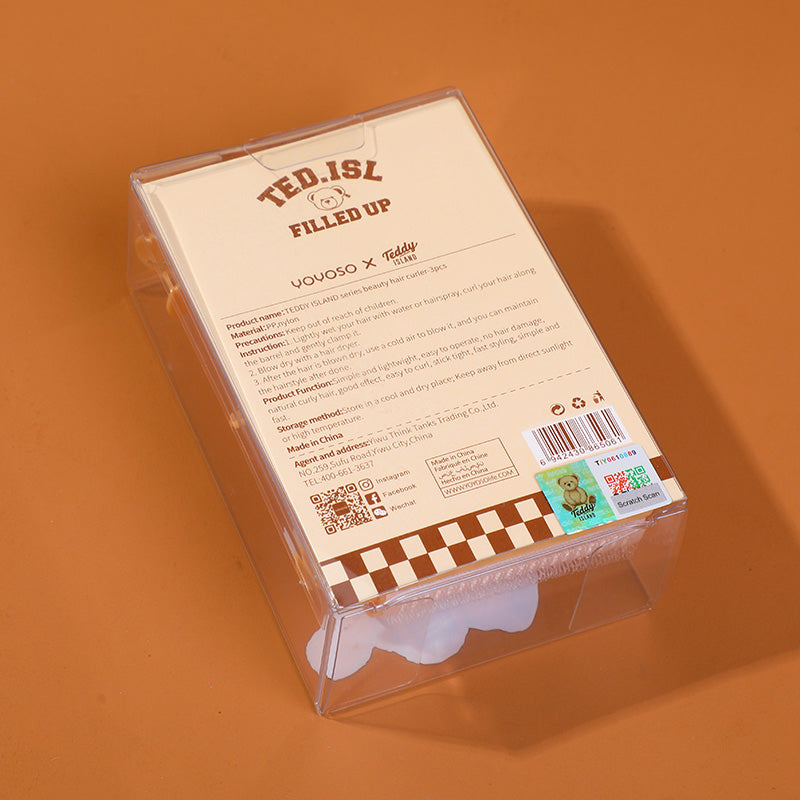 ROLLOS DE CABELLO TEDDY ISLAND- 3UND