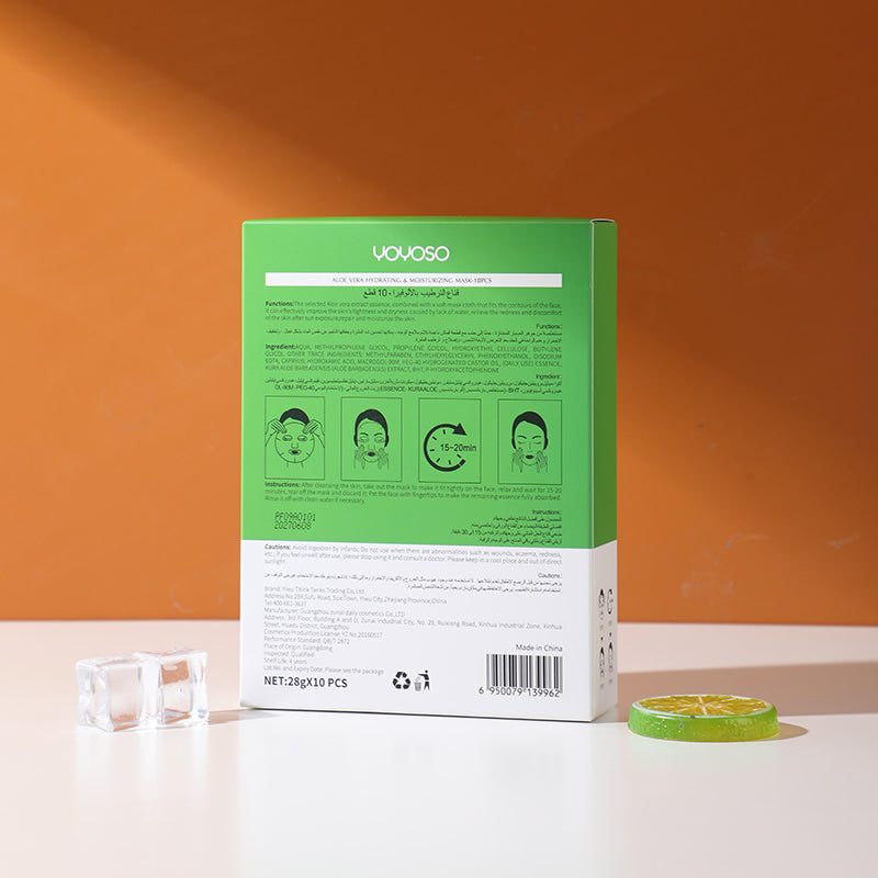 MASCARILLA  DE ALOE VERA ROJA UND