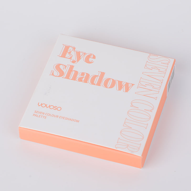 PALETA DE SOMBRAS 7 COLORES - DURAZNO