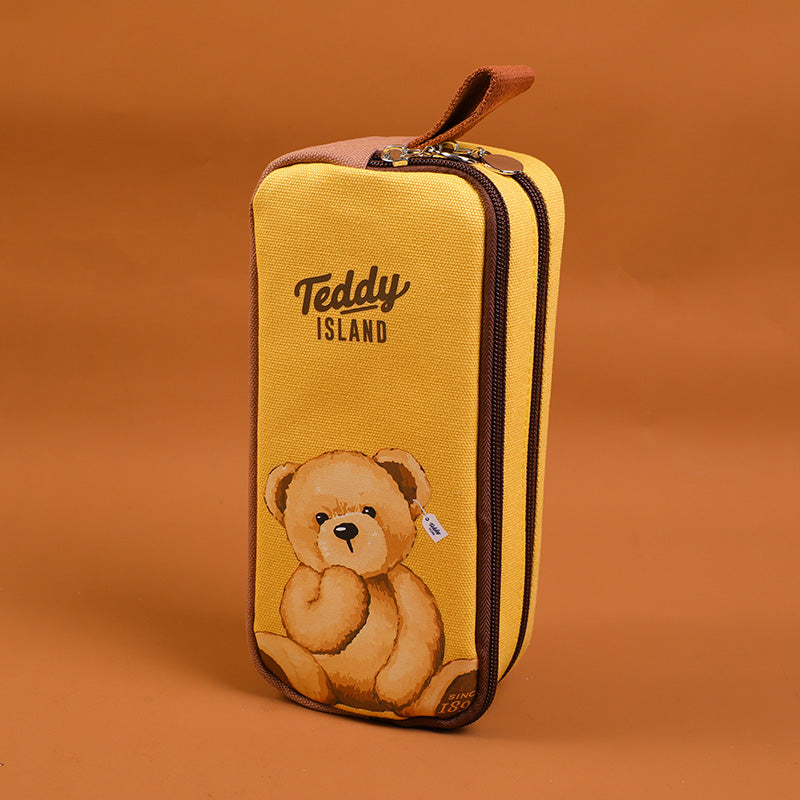 CARTUCHERA - TEDDY ISLAND - NARANJA