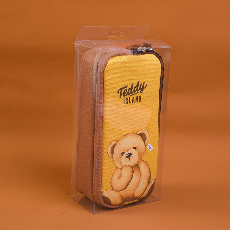 CARTUCHERA - TEDDY ISLAND - NARANJA