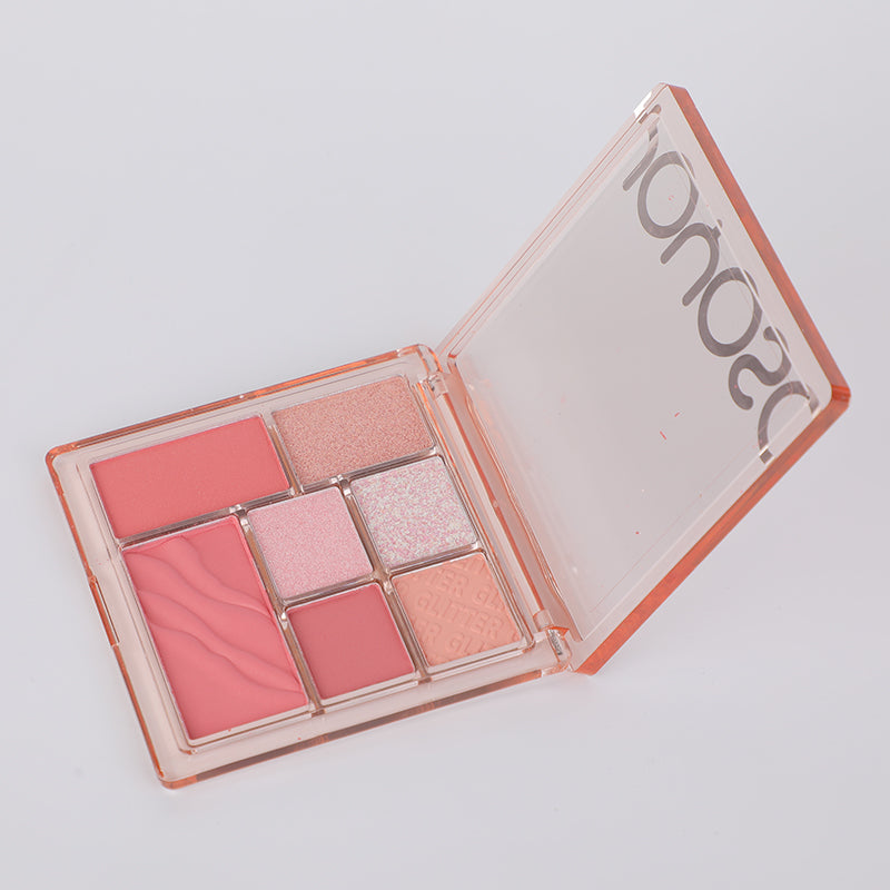 PALETA DE SOMBRAS 7 COLORES - ROSAS