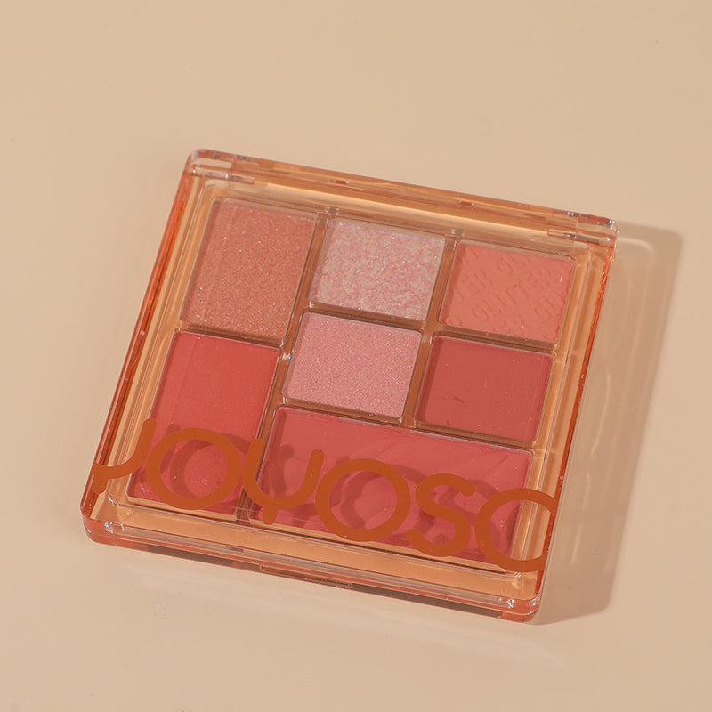 PALETA DE SOMBRAS 7 COLORES - ROSAS