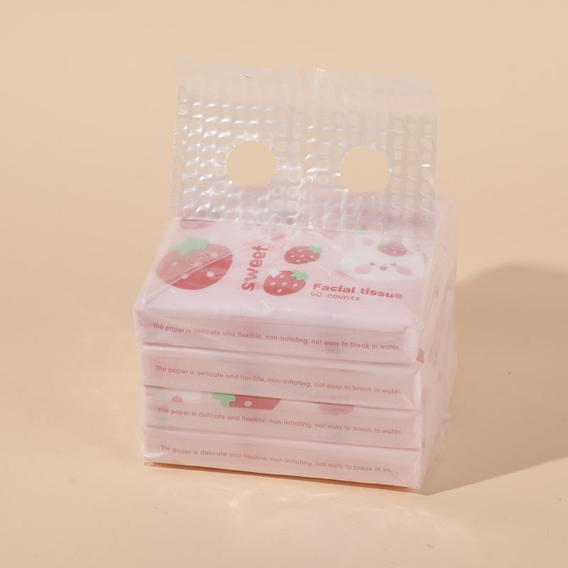 PAÑITOS DESMAQUILLANTES ROSADOS - 4UND