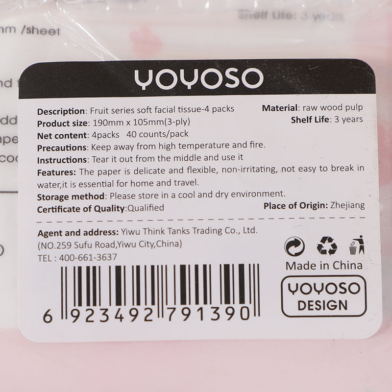 PAÑITOS DESMAQUILLANTES ROSADOS - 4UND