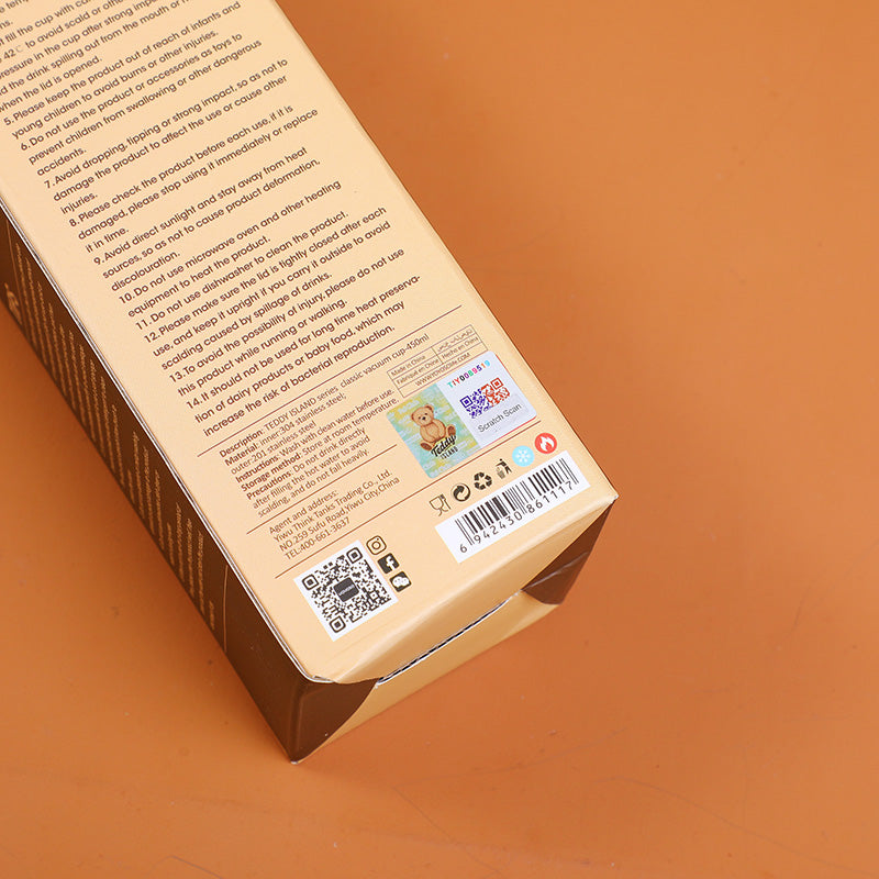 TERMO INSULADO - TEDDY ISLAND - 450ML