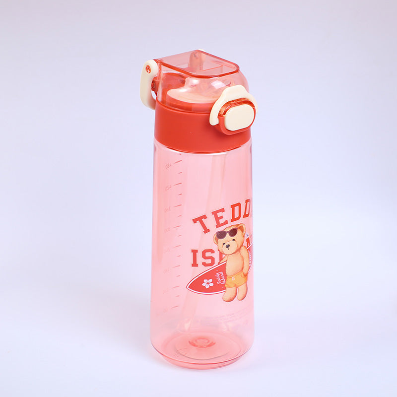 TERMO DE PLASTICO - TEDDY ISLAND - 600ML