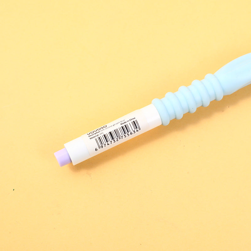 Boligrafo Con Agarre De Silicona Tinta Azul