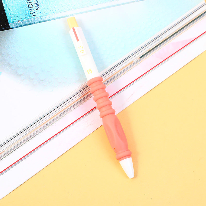 Boligrafo Con Agarre De Silicona Tinta Azul