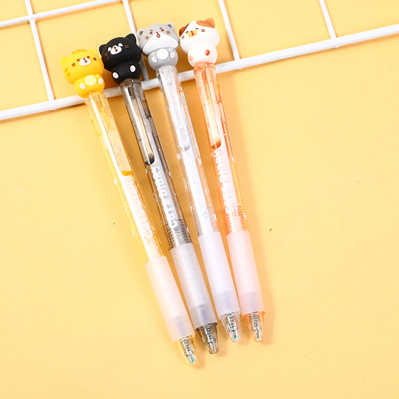 BOLIGRAFO BORRABLE DE GATO - AZUL