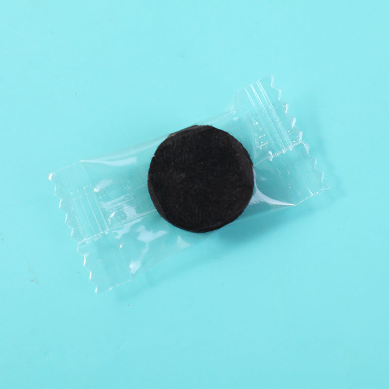 TOALLA DESECHABLE COMPRIMIDA DE BAMBOO/CARBON - 40 UND