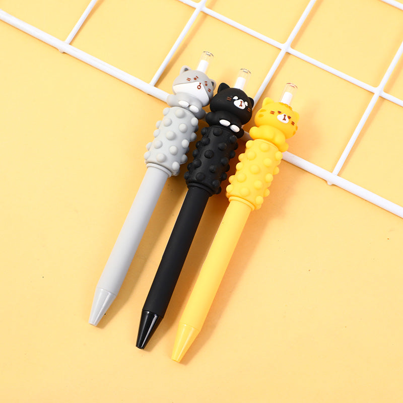 BOLIGRAFO DE GATO - AZUL