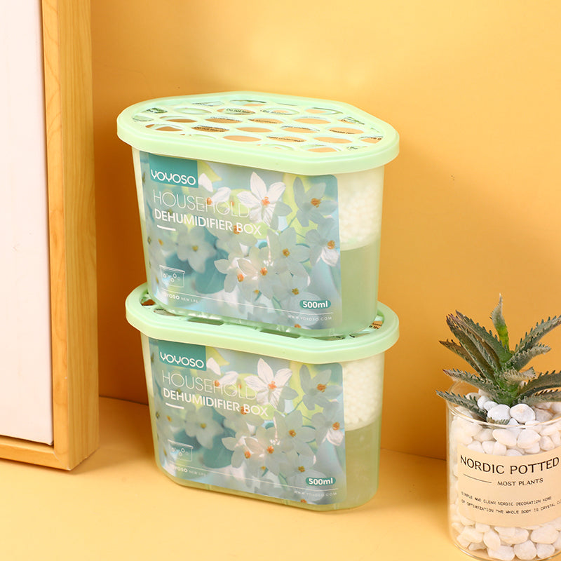 CAJA DE DESHUMIDIFICACIÓN DOMÉSTICA CON OLOR GARDENIA- 2UND