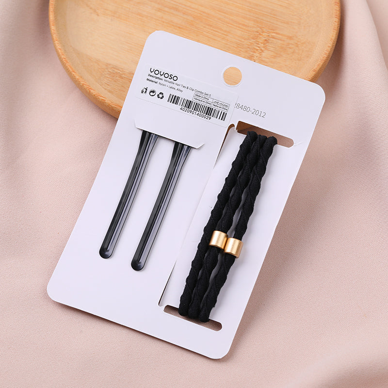 SET DE ACCESORIOS PARA EL CABELLO - TIPO 4