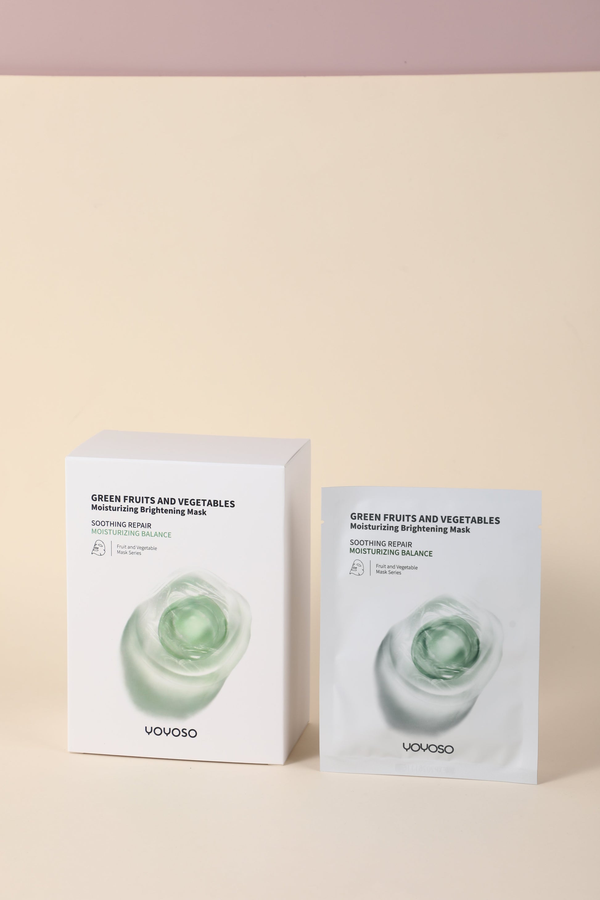 Mascarilla Frutos Verde