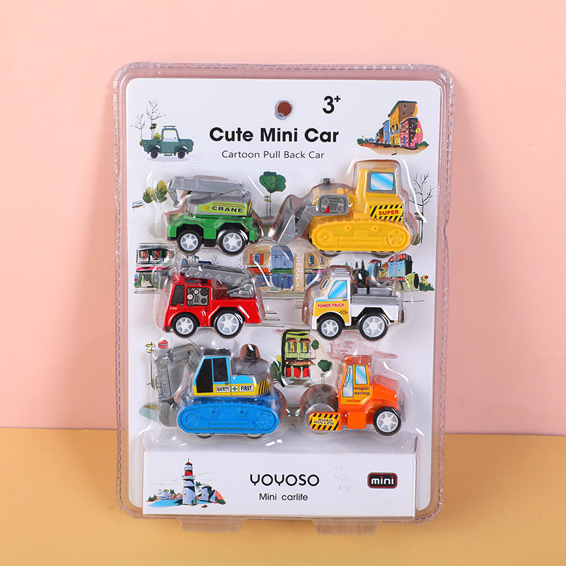 JUGUETE - MINI CARROS - 6UND