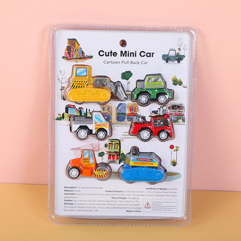 JUGUETE - MINI CARROS - 6UND