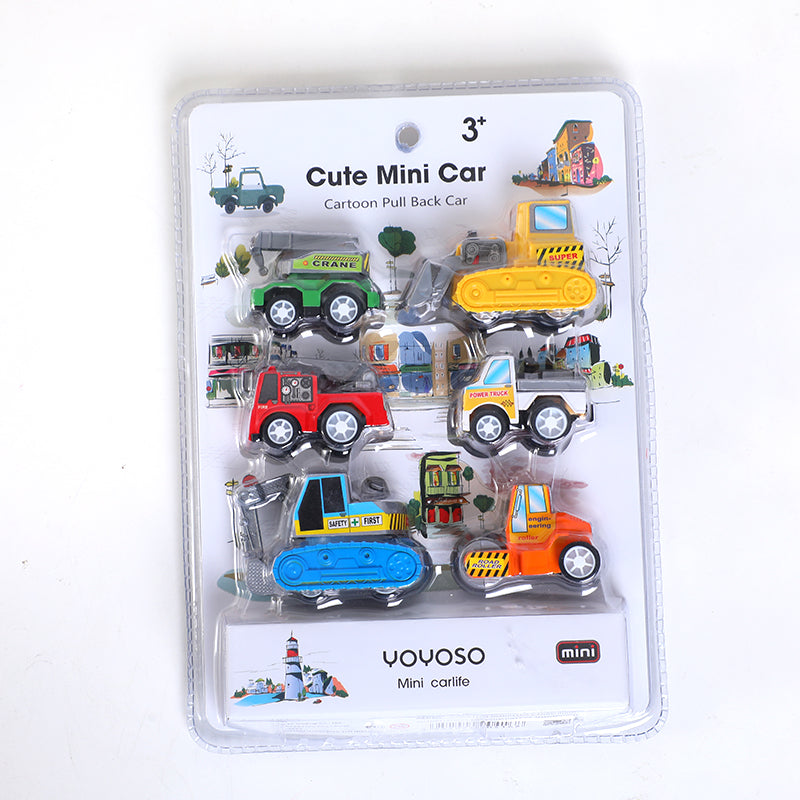 JUGUETE - MINI CARROS - 6UND