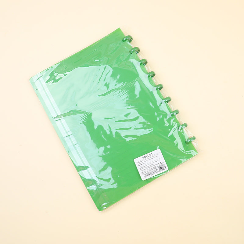 CUADERNO B5 ARGOLLADO -VERDE