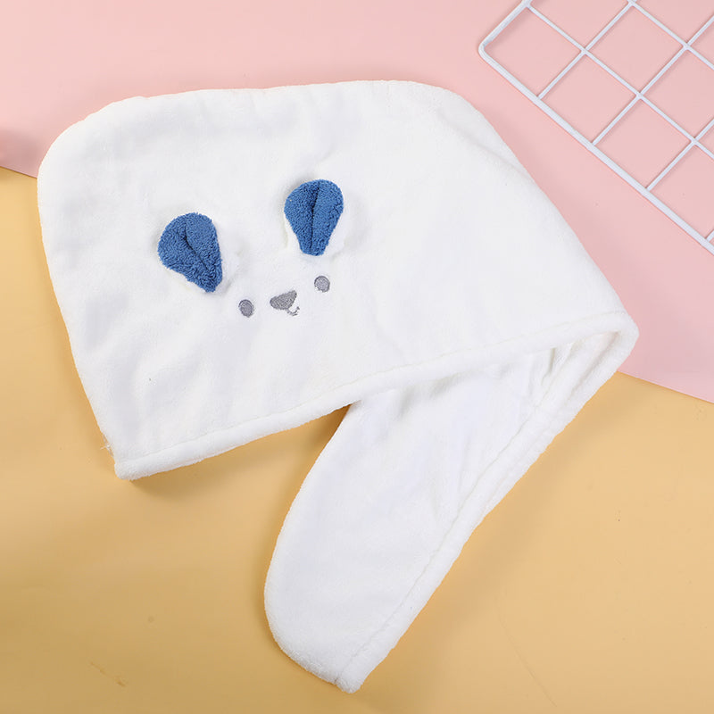 TOALLA DE SECADO PARA EL CABELLO - CARICATURAS