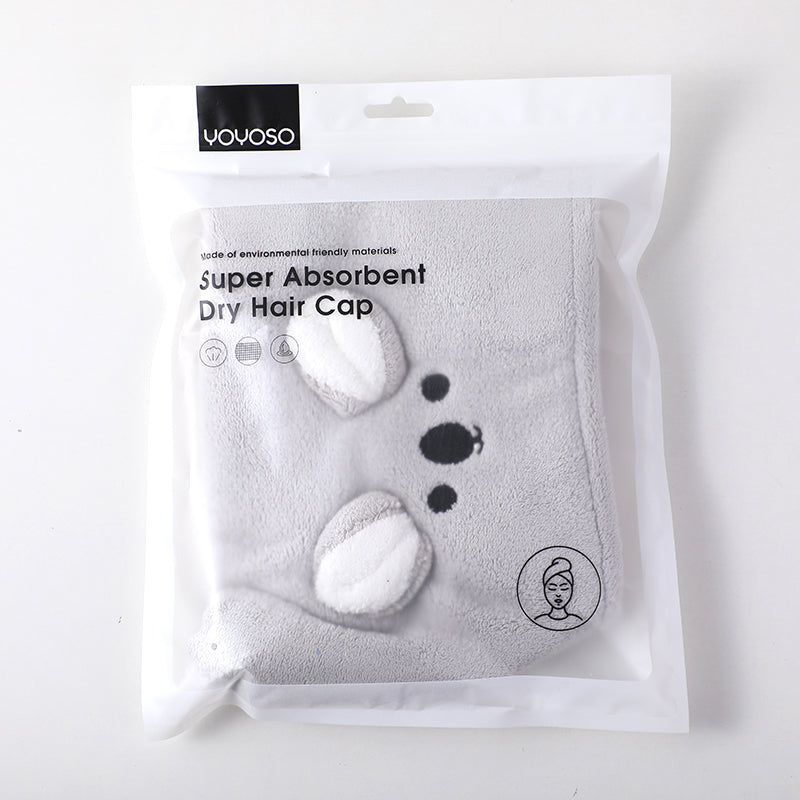 TOALLA DE SECADO PARA EL CABELLO - CARICATURAS