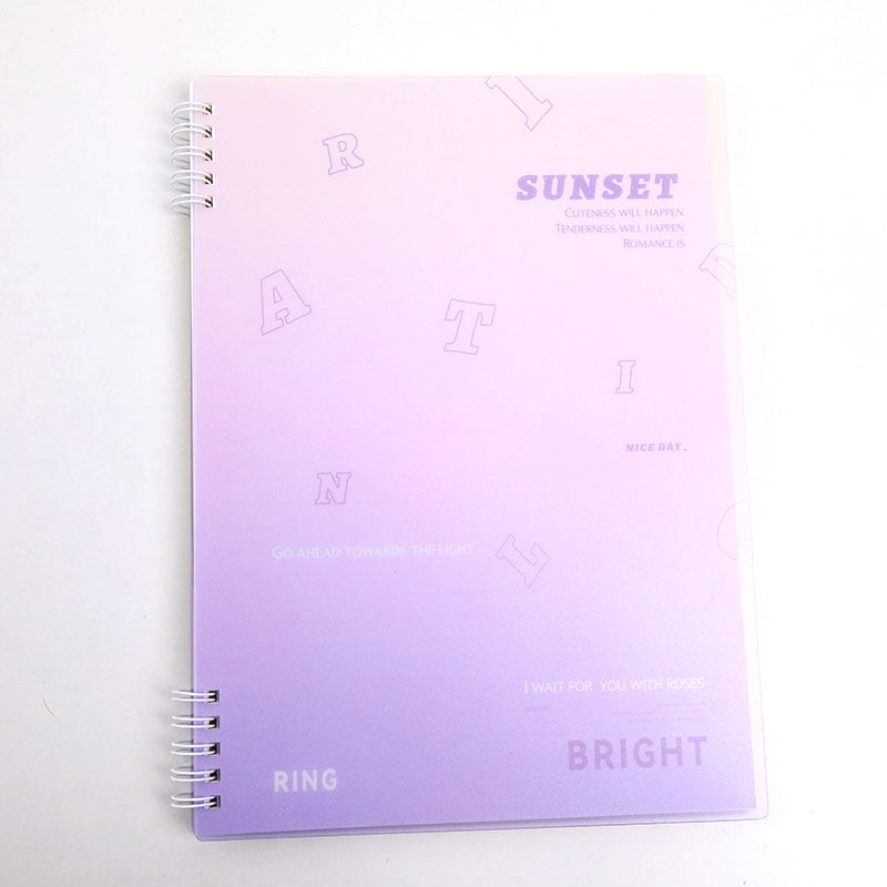 CUADERNO DEGRADADO B5 - LINEAS