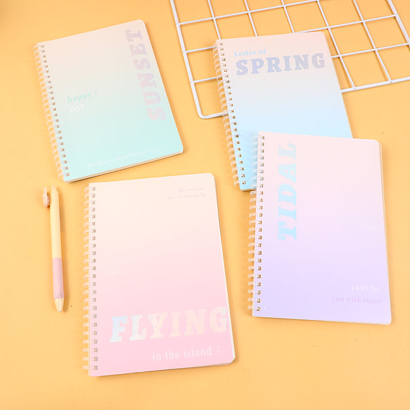 CUADERNO COLOR PASTEL A5 - LINEAS