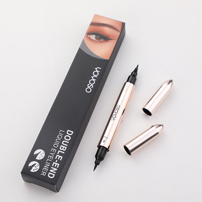 DELINEADOR DOBLE PUNTA - NEGRO