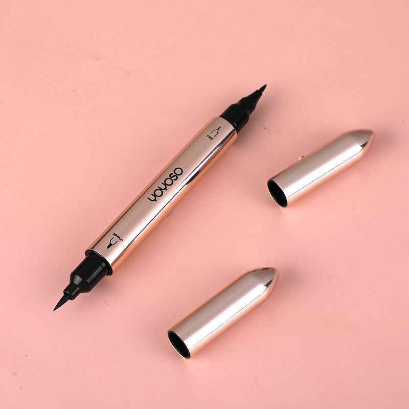 DELINEADOR DOBLE PUNTA - NEGRO