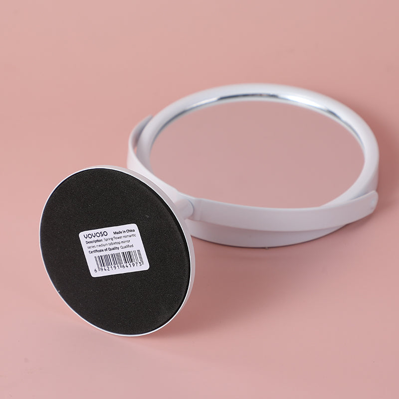 ESPEJO MINI REDONDO - FLORES