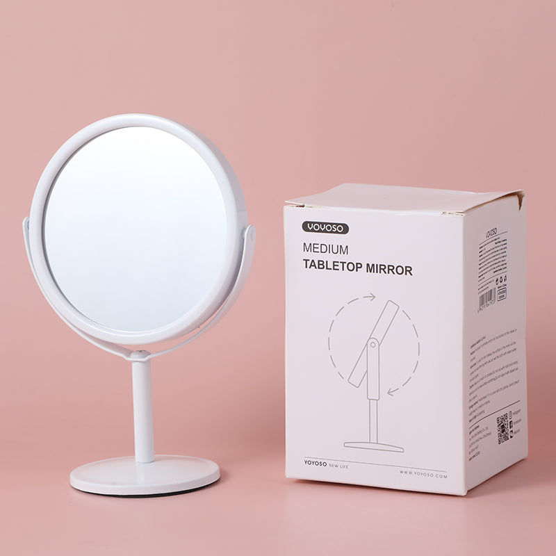 ESPEJO MINI REDONDO - FLORES