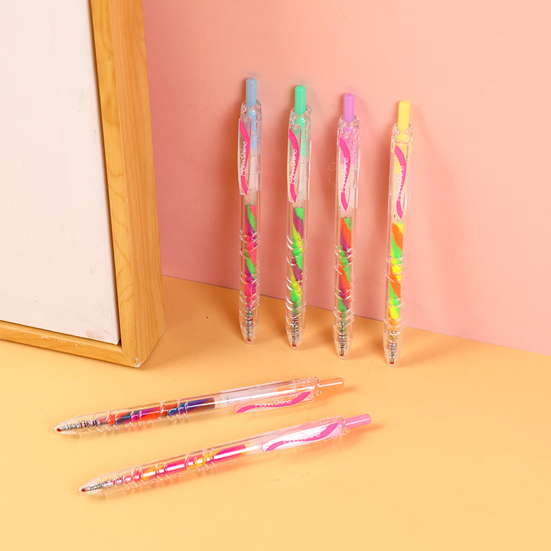 BOLIGRAFO RETRACTIL DE COLORES