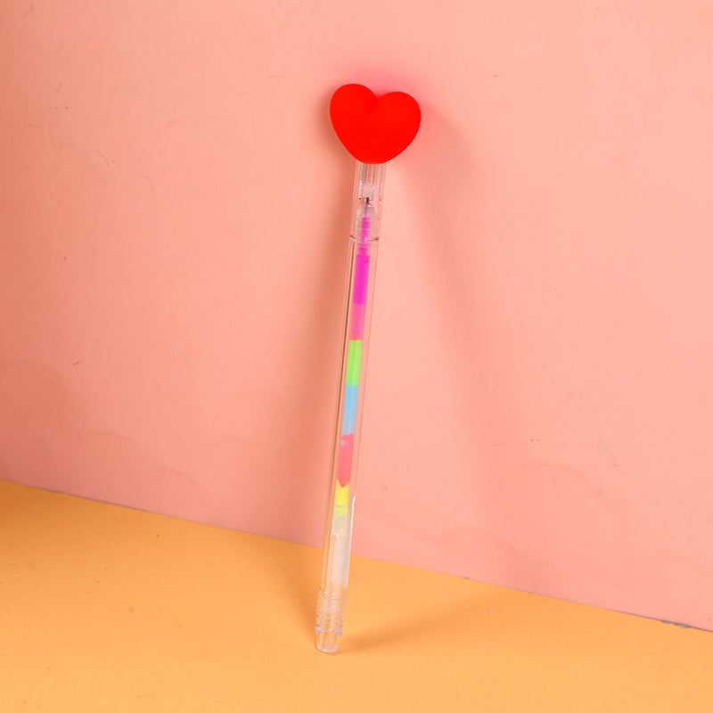 BOLIGRAFO DE COLORES - CORAZON