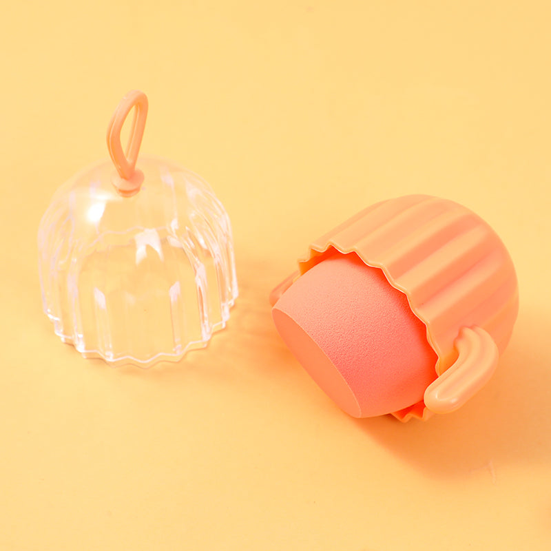 ESPONJA DE MAQUILLAJE - NARANJA