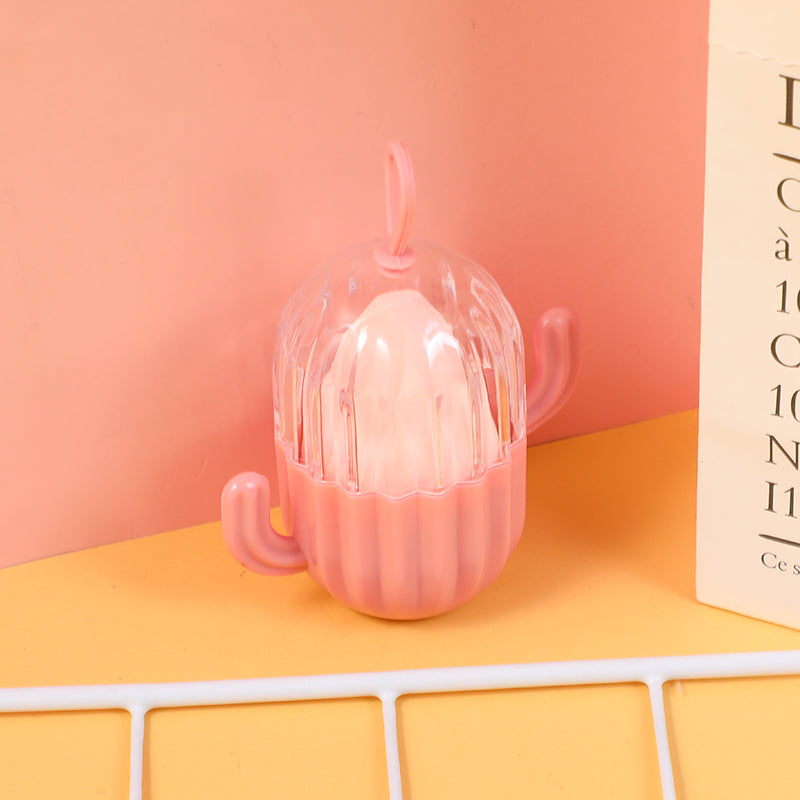 ESPONJA DE MAQUILLAJE - CACTUS - ROSADO