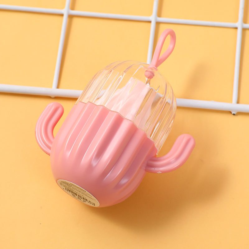 ESPONJA DE MAQUILLAJE - CACTUS - ROSADO