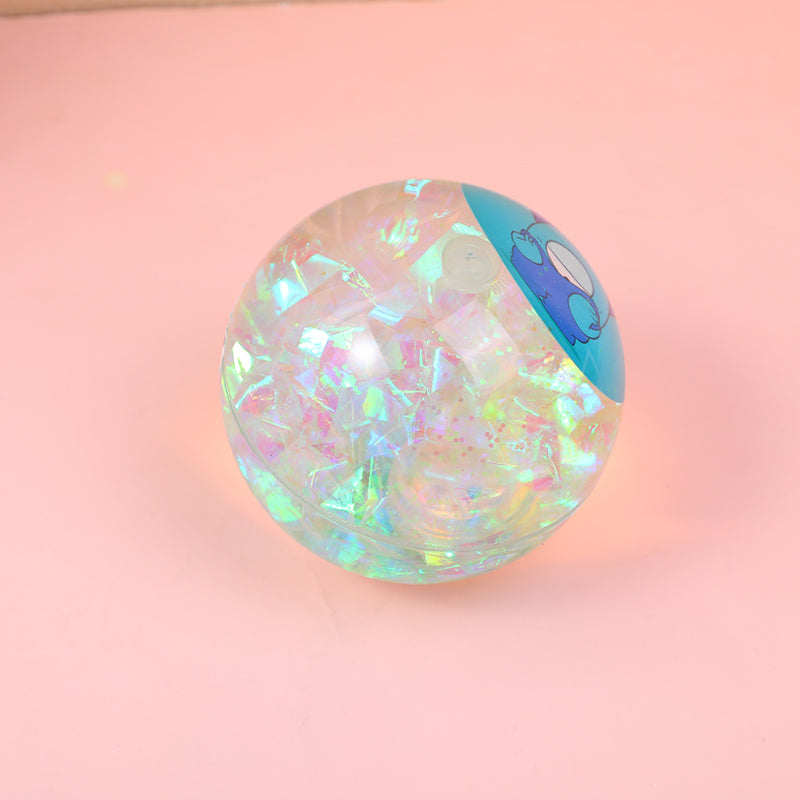 JUGUETE - PELOTA AZUL- 10CM