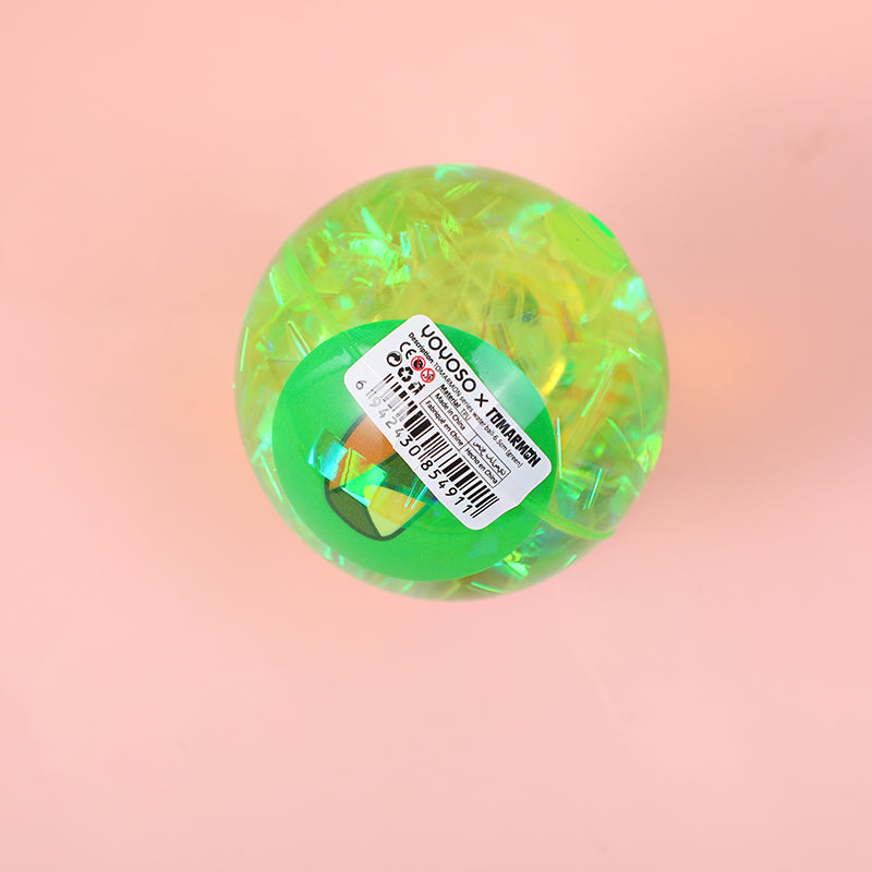 JUGUETE - PELOTA VERDE- 6CM