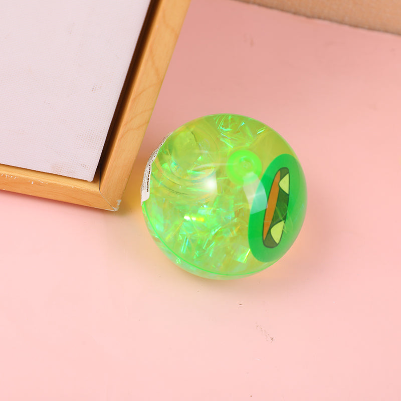 JUGUETE - PELOTA VERDE- 6CM