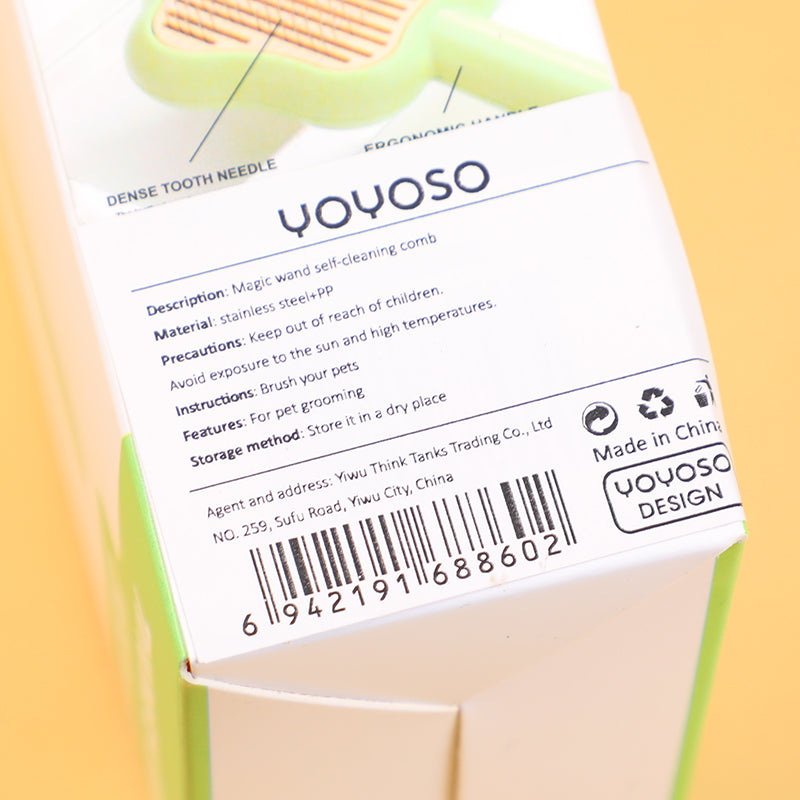 CEPILLO PARA MASCOTAS -VARITA MAGICA