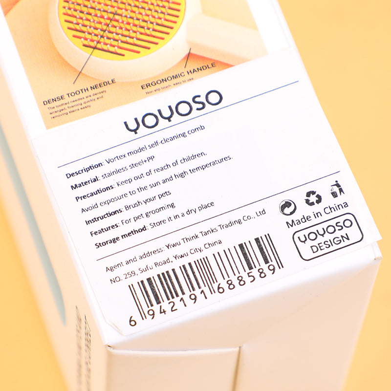 CEPILLO PARA MASCOTAS - AUTOLIMPIADOR