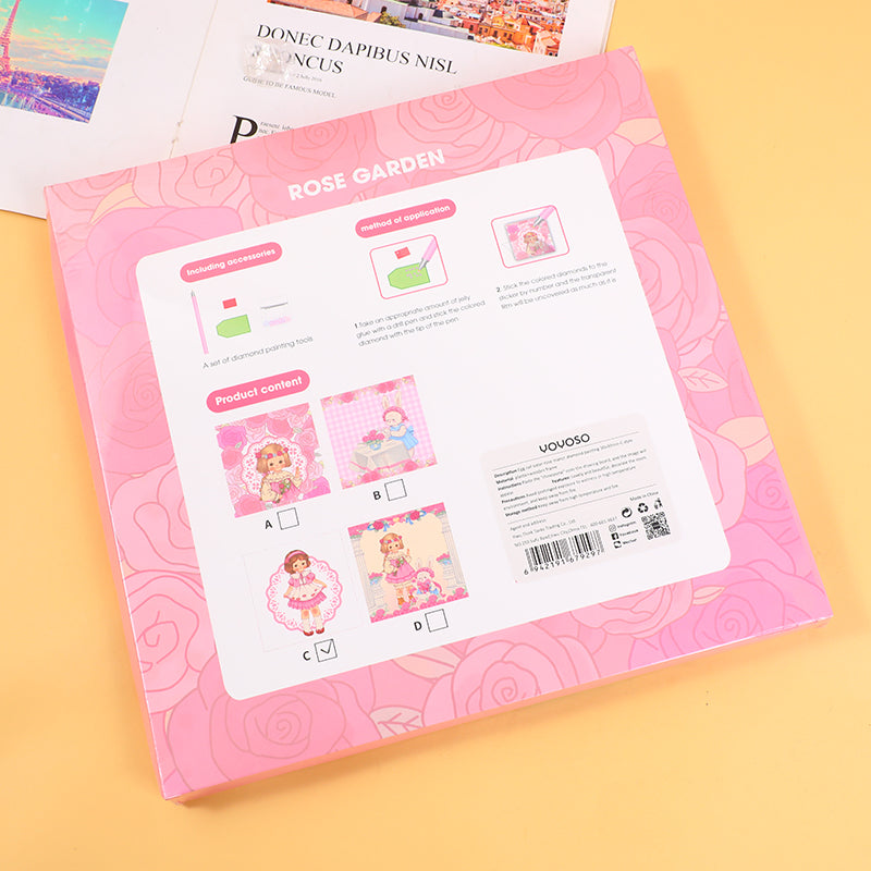 SET DE MANUALIDAD 30X30CM  - MUÑECA 1