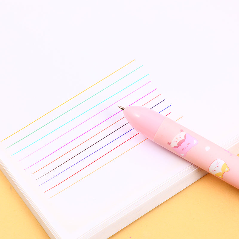 BOLIGRAFO 8 COLORES - GATO